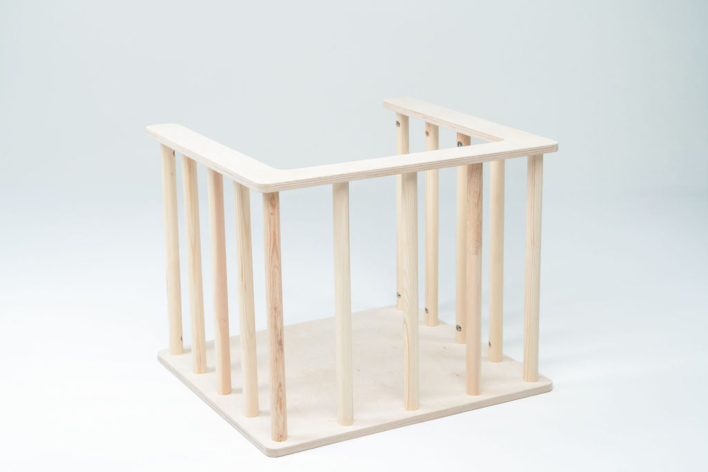 Vaiko stalas Montessori kvadratinis žaidimams